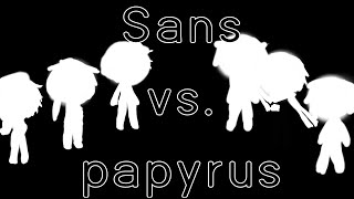 Sans vs Papyrus Singing Battle