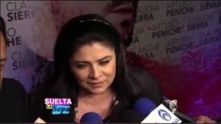 [VIDEO] Victoria Ruffo responde acerca de las declaraciones del periodista Chucho Gallegos