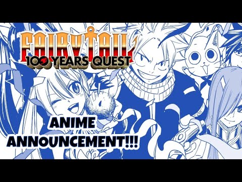 Fairy Tail: 100 Years Quest - Anime tem PRIMEIRO teaser revelado - Combo  Infinito