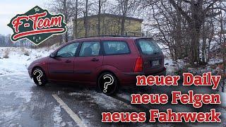 GEWINDEFAHRWERK &amp; 17&quot; Räder für den meinen neuen DAILY DRIVER | Ford Focus MK1 Turnier | the F-Team