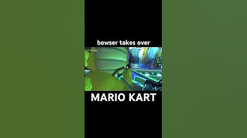 bowser takes over mario kart race #mario #mariokart #mk8dx #nintendo