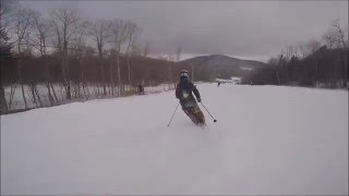 January 2016 skiing at Killington