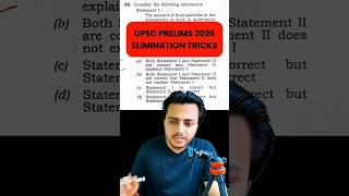 UPSC PRELIMS 2026 : MASTER ELIMINATION TRICKS