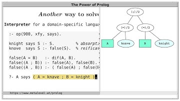 Knights and Knaves in Prolog