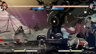 Guilty Gear -Strive- Baiken corner combo