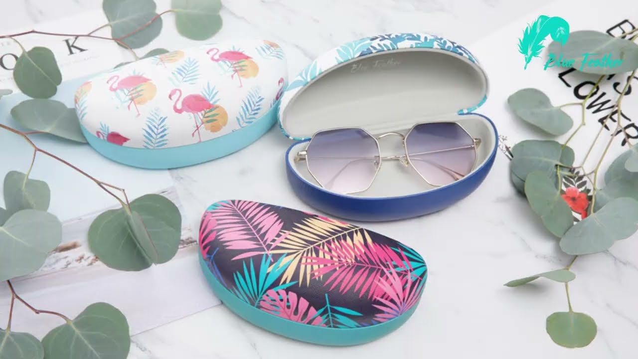 Digital Printing Customized Hard Glasses Case