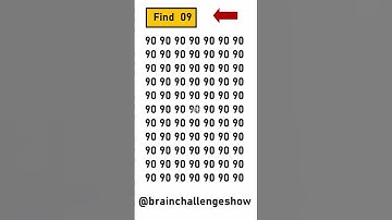 Only 1% Can Find The Odd Number