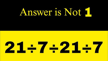 Only Geniuses Solve This Fast This Math Problem!