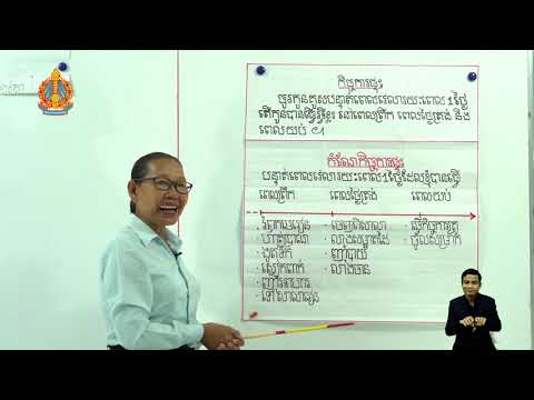 ថ្នាក់ទី៣  ជំពូកទី៣ មេរៀនទី​២៖ រុក្ខជាតិដែលខ្ញុំដាំ(ការដុះលូតលាស់របស់រុក្ខជាតិ)