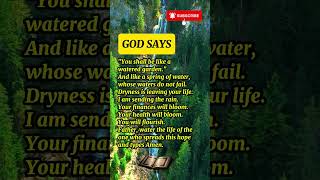 You Will Flourish Like A Watered Garden | Isaiah 58:11