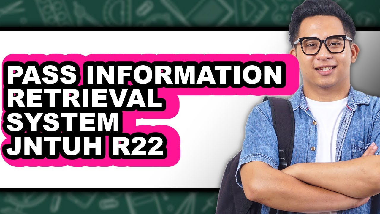 How to Pass Information Retrieval System Jntuh R22 - Step by Step