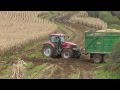Maize 2011 - Tractors in Trouble!  + Two Foragers Together!