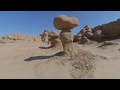 3D 180 VR video of hiking in Goblin Valley