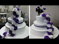 Three Step Engagement Cake Design |Engagement Cake |Flowers Cake Decorating |Karan Cake Master