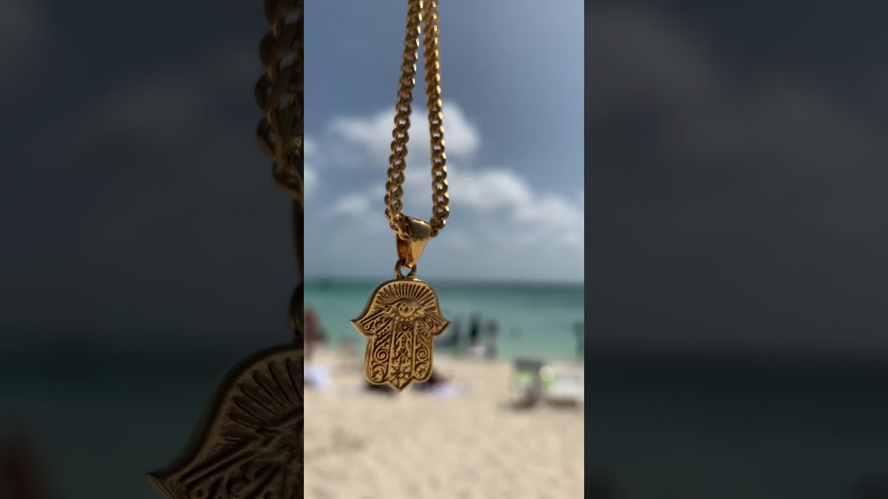 Micro HAMSA Chain by ANCIENT AURA JEWELRY