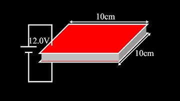 Parallel plate capacitor with dielectric: find the charge and energy stored by the capacitor.