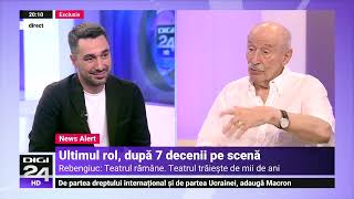 Victor Rebengiuc: Nu pot să fiu naționalist. Nu cred că românul e ăl mai deștept om din lume