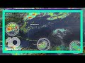 Tracking 3 disturbances in the tropics