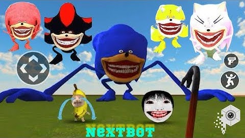 Nextbot In playground Mod!!#nextbots #obunga #video #youtube #gaming #pou  #gmod #space #sonic 