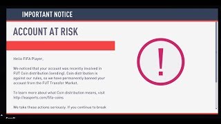 WTF?! EA PERMANENTLY BANNED ME FROM THE TRANSFER MARKET FOR NO REASON - FIFA 19 ULTIMATE TEAM