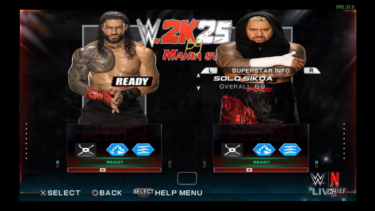 WWE 2K25 PSP Final Roster Release