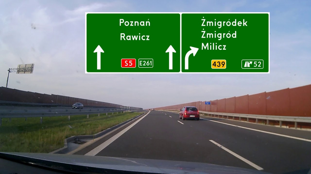 Droga Ekspresowa / Expressway S5 Wrocław - Poznań odc. Wrocław - Lipno