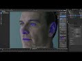 Blender Face Builder. Create Head Mesh for Metahuman. Alien: Covenant — David.