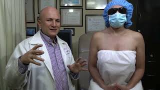 Cleaning Of Breasts And Vagina. Limpieza De Pechos Y Vagina.