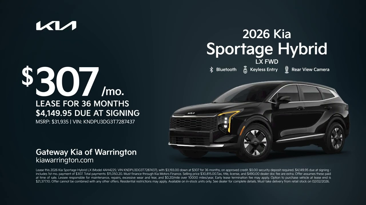 Kia Sportage Hybrid 01/14/2026 6762641