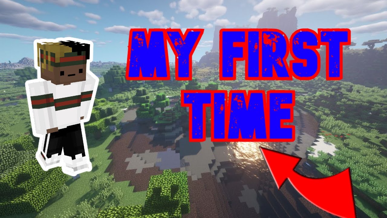MY FIRST TIME EVER PLAYING THIS MINECRAFT VERSION
