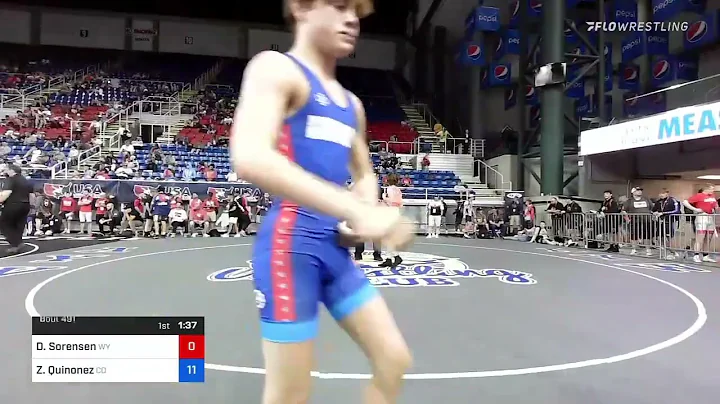 106 Lbs Round Of 64 - Dylan Sorensen, Wyoming Vs Z...