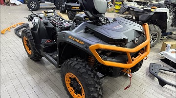 Первый обзор в России. Новинка «BRP G-3» Can-am OUTLANDER 1000 XTP 2025 в разборе.