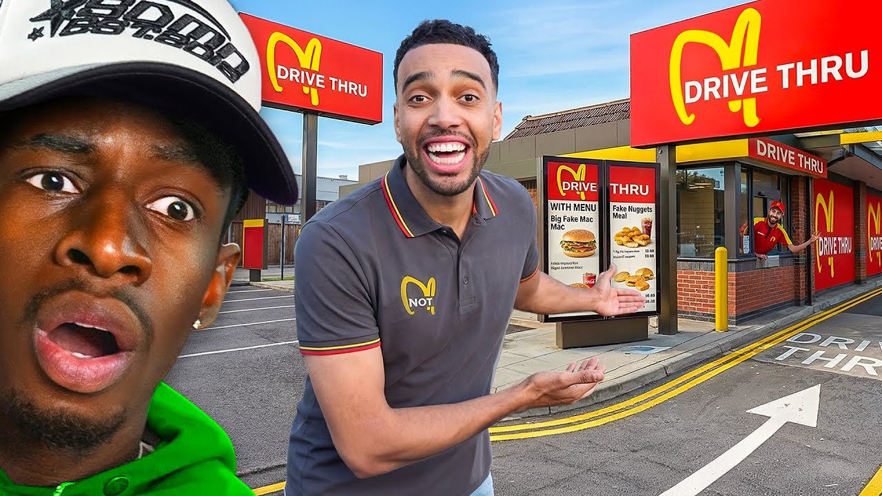 Niko Opened A FAKE McDonalds Drive Thru??!!