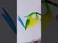 #shorts cute bird painting fast and easy