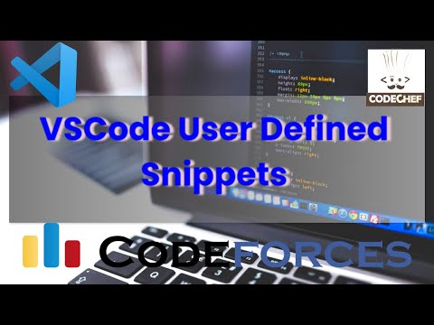 VSCode User Defined Snippets 1000 line of code in one word