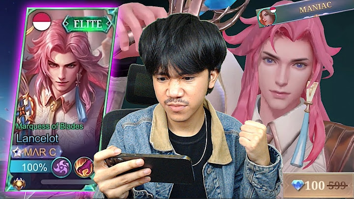 REVIEW SKIN ELITE LANCELOT 100 DIAMOND AUTO MANIAC  - Mobile legends