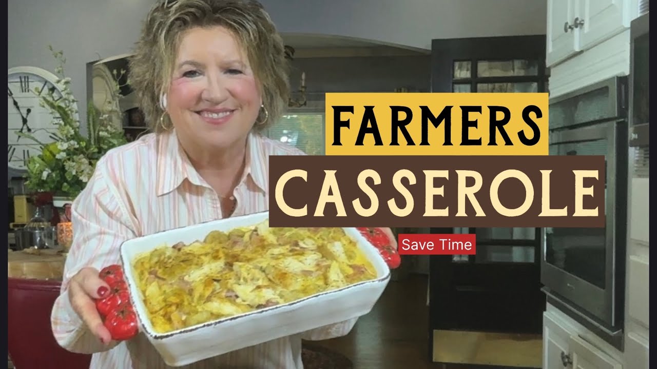 Фермерская запеканка! Быстрый ужин для занятых вечеров!