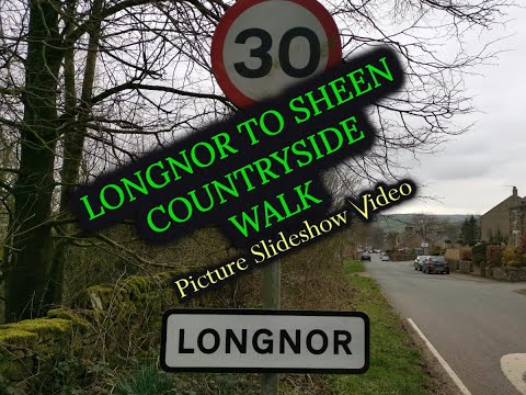 Longnor, Staffordshire Moorlands | Short Countryside Walk | Late March 2021 | Photo Slideshow.