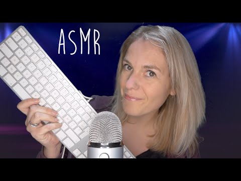ASMR FR  ⌨️ Je te pose des questions sur l'ASMR (+ bruits de clavier)
