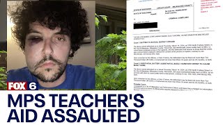 Parent facing charges for assaulting MPS teacher&#39;s aide | FOX6 News Milwaukee
