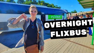 WE BRENGEN 15 UUR OP EEN FLIXBUS IN EUROPA (Nachtbus Nederland naar Poznan, Polen)