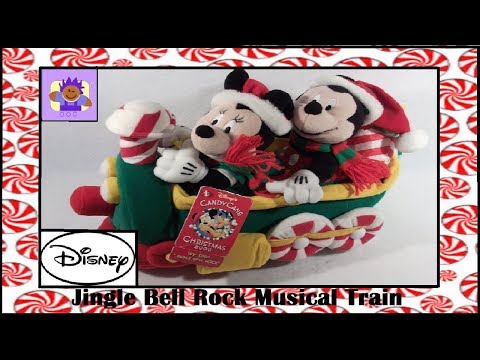 2000 Disney Christmas Mickey and Minnie Jingle Bell Rock Musical