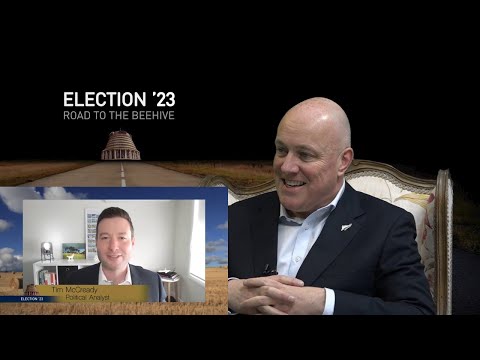 Country TV Election 23 Road To The Beehive - Christopher Luxon commentary from Tim McCready