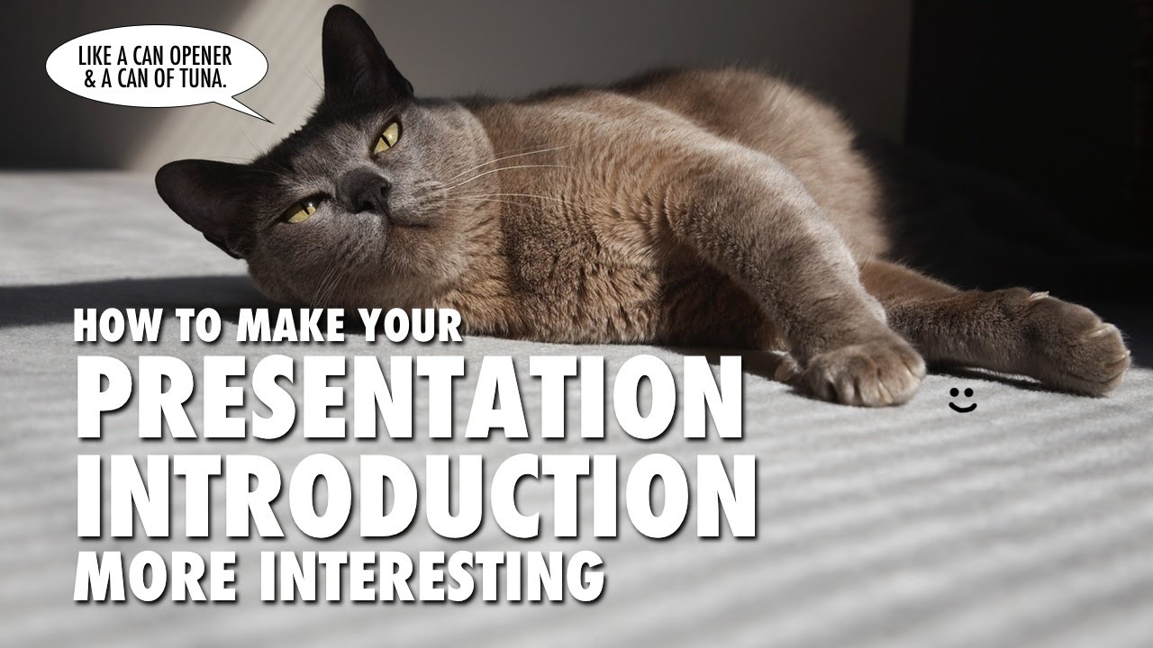 how to make your presentation introduction more interesting