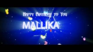 Happy birthday mallika