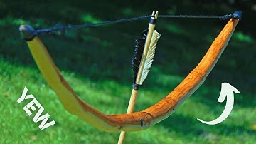 Making an English Longbow in Silence