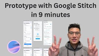 How to create a mobile app prototype with Google Stitch in 9 minutes screenshot 1