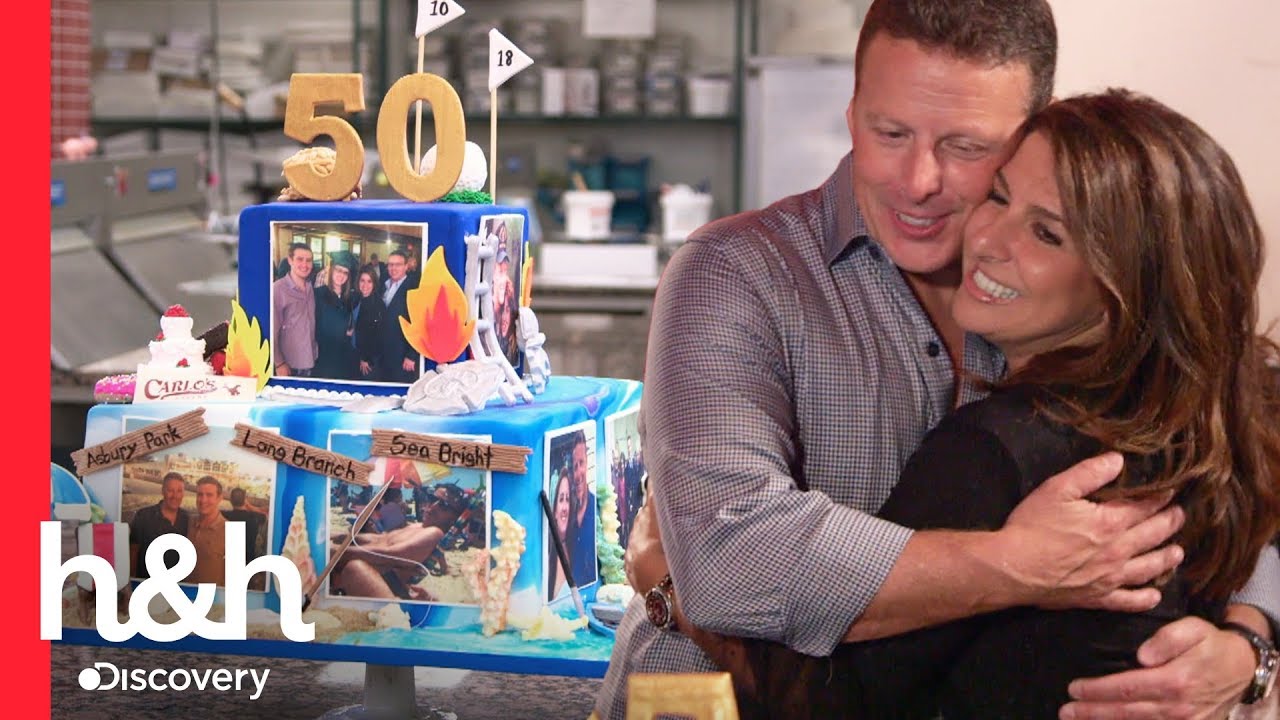 ¡Grace hace pastel sorpresa para los 50 años de su marido Joe! | Cake Boss | Discovery H&H recetas con brocoli