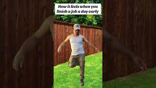 Set em up knock em out #businessowner #bluecollar #diy #fence #construction #entrepreneur #funny