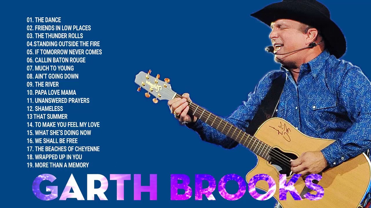 Garth Brooks: Greatest Hits [Full Album] 2019 | The Best Of Garth Brooks 